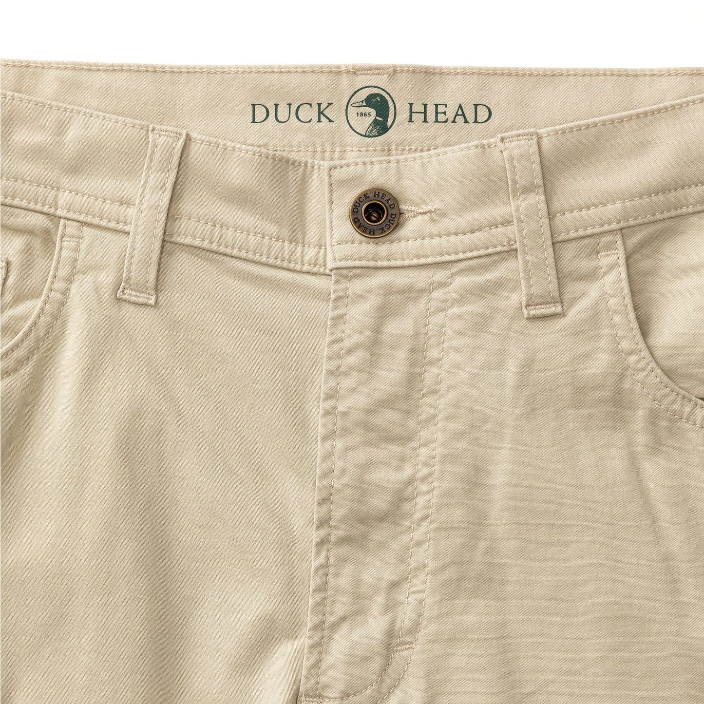Duck Head 5-Pockets Shoreline Five-Pocket - Stone