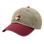 Duck Head Hats Circle Patch Twill Hat - Deep Lichen Olive