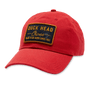 Duck Head Hats Duck Head Chinos Patch Canvas Hat - Red Ochre