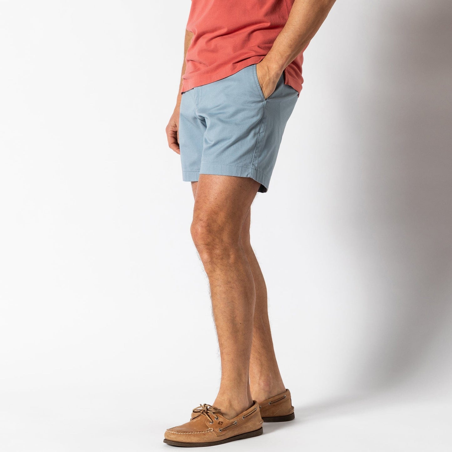 Duck Head Shorts 7" Gold School Chino Short - River Blue
