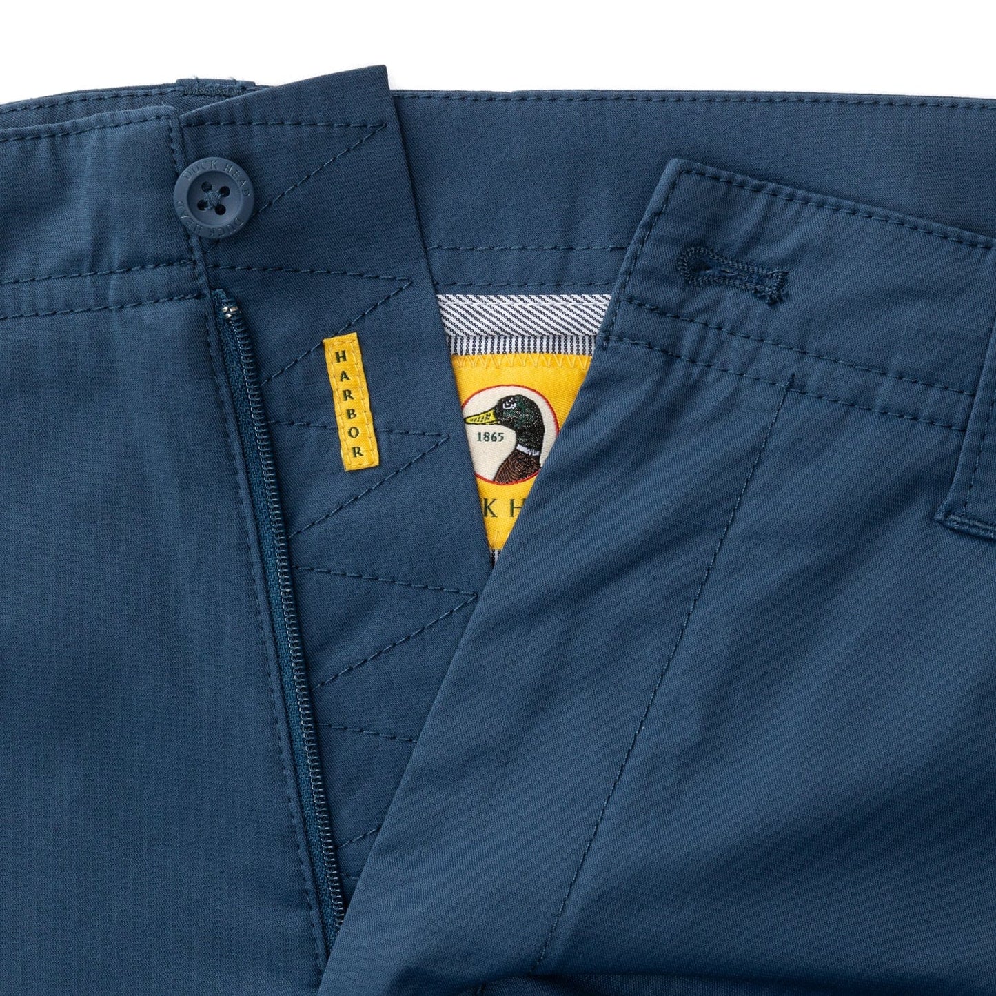 Duck Head Shorts 8" Harbor Performance Short - Dark Indigo