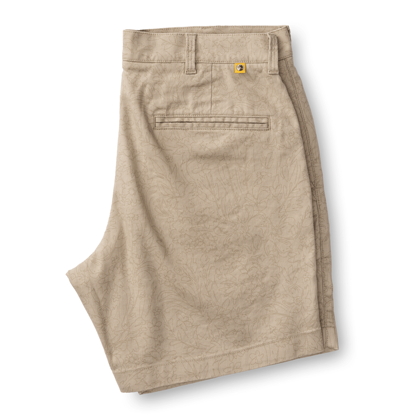 Duck Head Shorts Linen Gold School Chino Short 7" - Tan