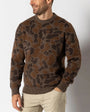 Duck Head Sweaters 194 / S Camo Intarsia Crewneck Sweater