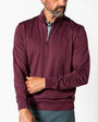 Duck Head Sweaters Long Drive Performance 1/4 Zip Pullover