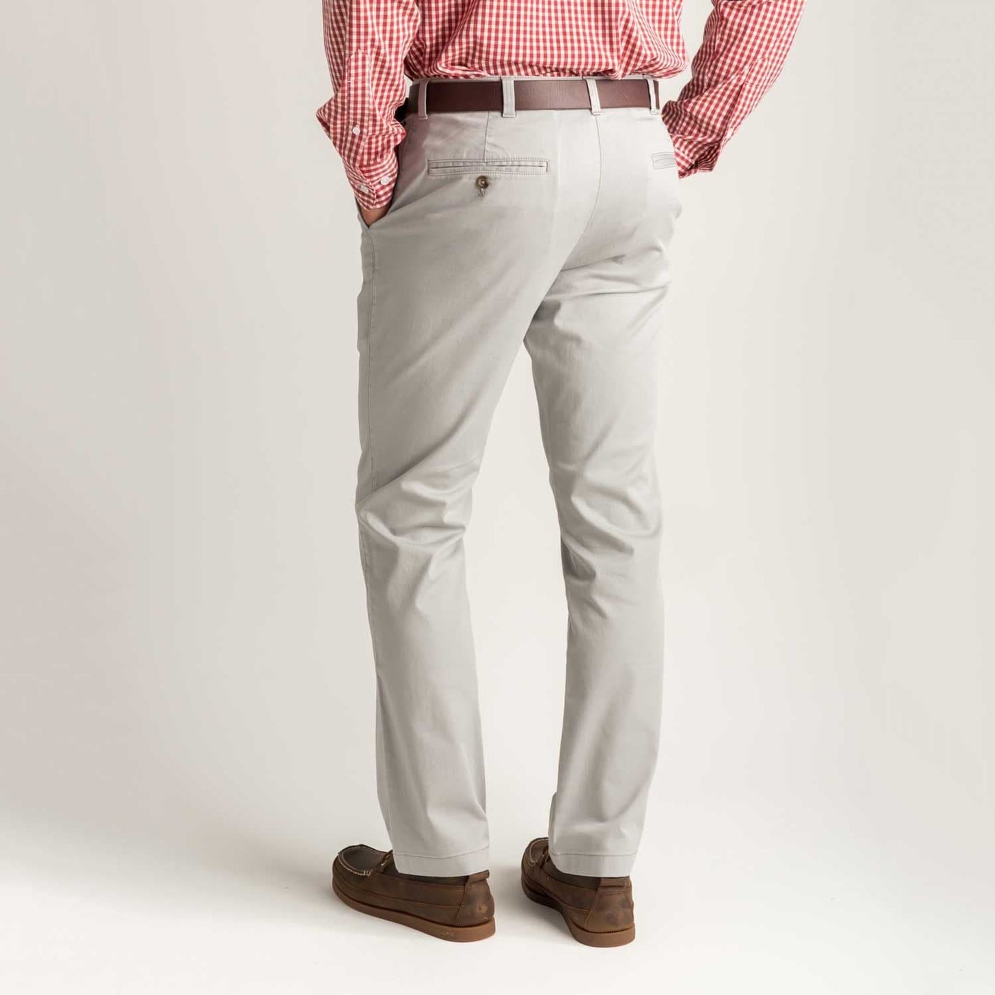 Duck Head Trousers Gold School Chino- Limestone Grey