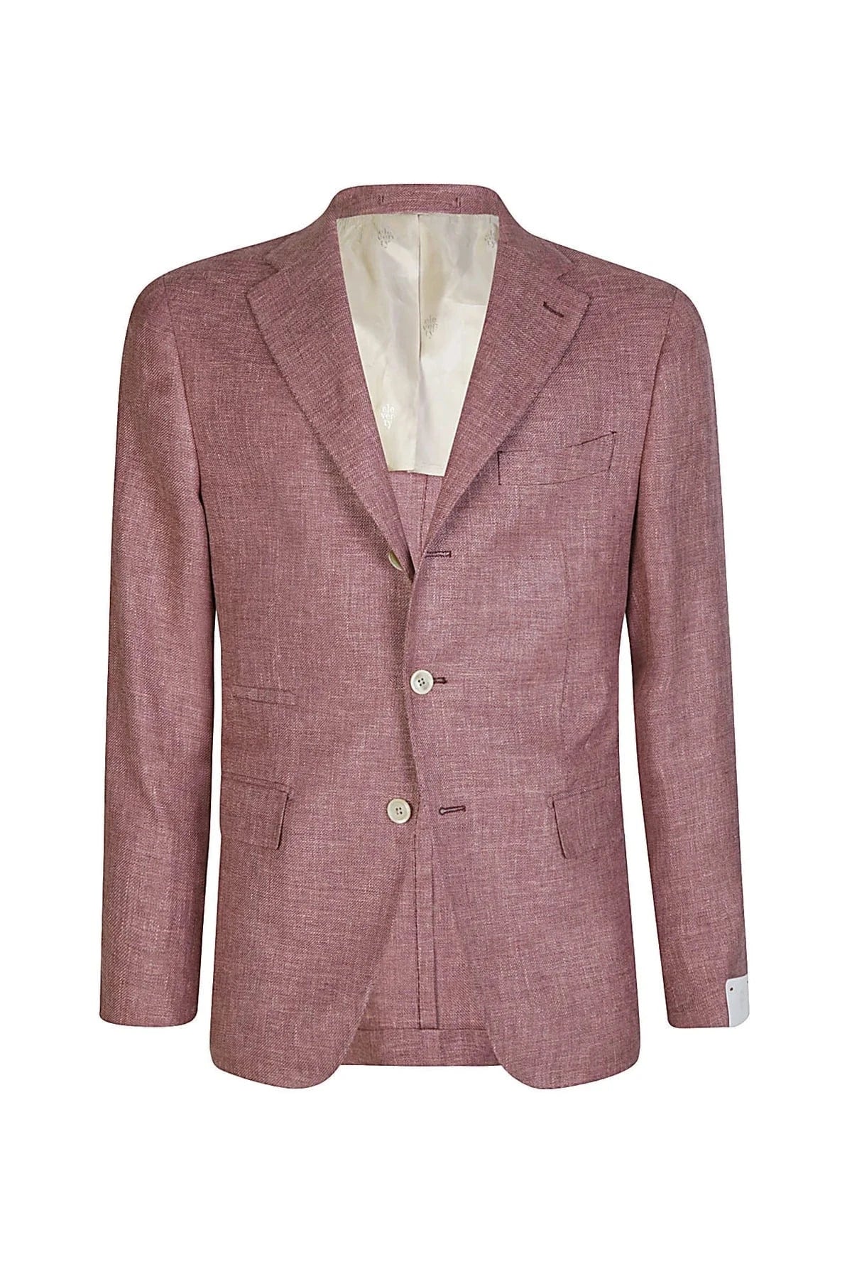 Eleventy Milano Sport Coats Thread Texture Jacket - Grape