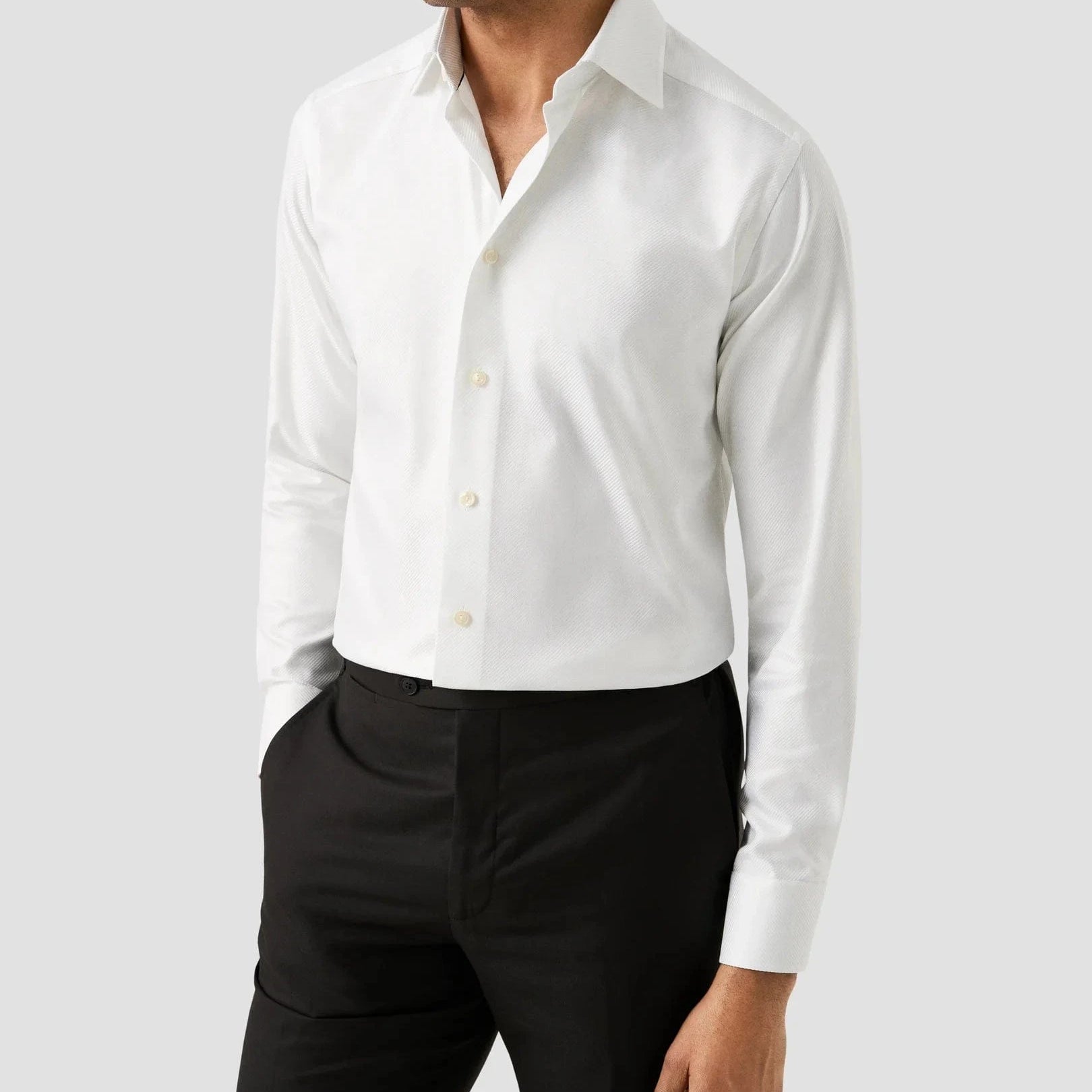 ETON 00 / 39 Slim Solid King Twill Shirt