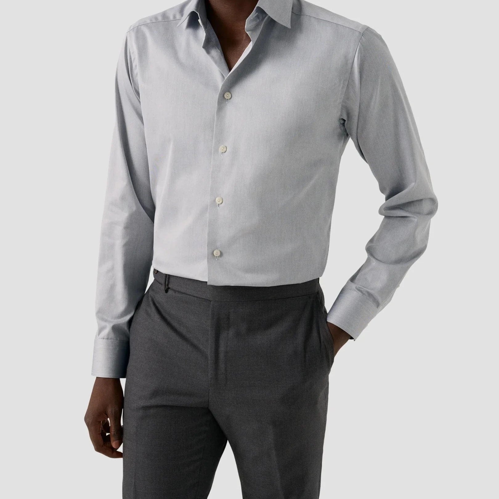 ETON Dress Shirts 17 / 39 Slim Solid Signature Twill Shirt
