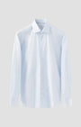 ETON Dress Shirts 20 Light Blue / 39 Slim Solid Elevated Twill Shirt