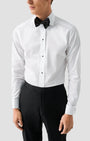 ETON Dress Shirts WHITE / 38 SLIM Solid Elevated Twill Shirt