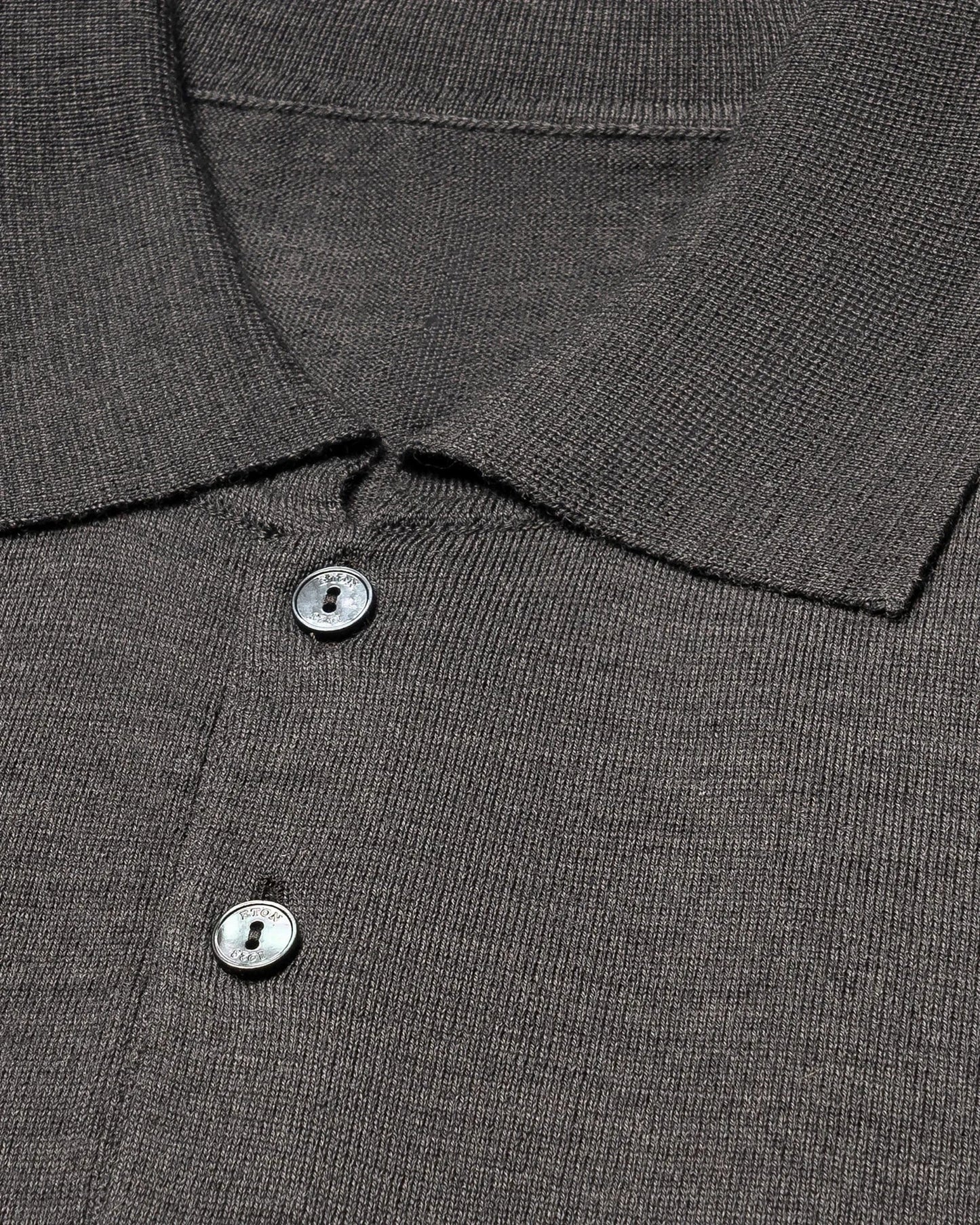 ETON Sweaters Fine Knit Polo Sweater