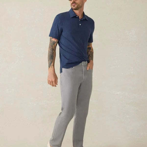 Faherty 5-Pockets IRON / 30X32 Stretch Terry 5-Pocket Pant