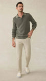 Faherty 5-Pockets STONE / 29X30 Stretch Terry 5-Pocket Pant