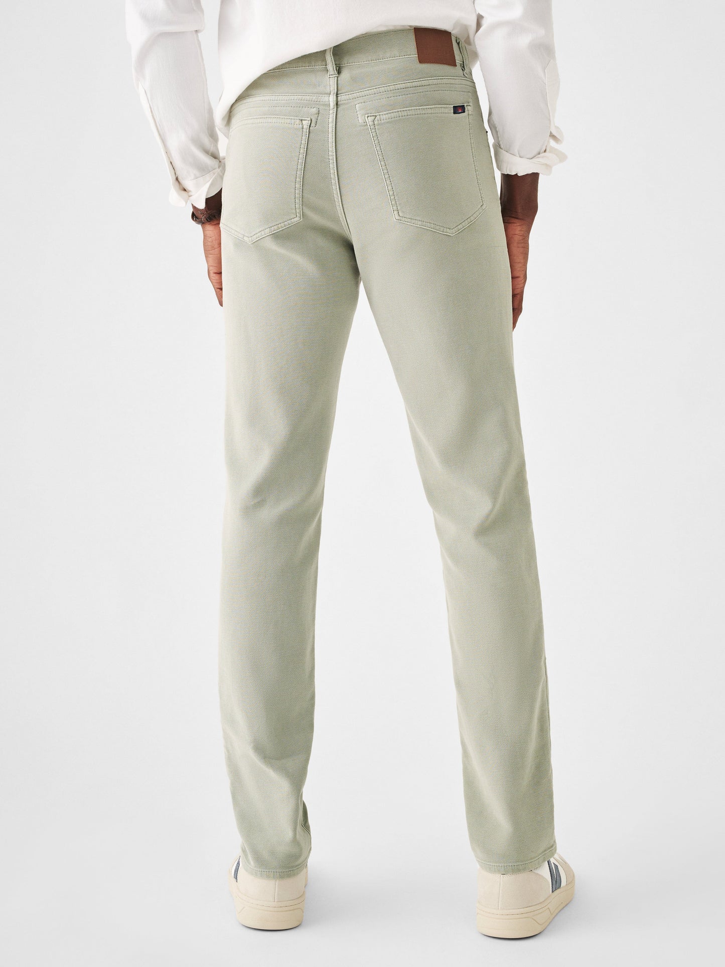 Faherty 5-Pockets Stretch Terry 5-Pocket - Faded Olive