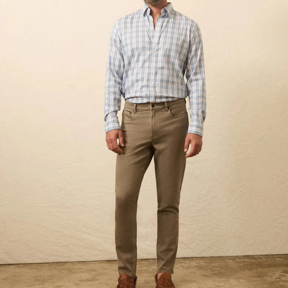 Faherty 5-Pockets Stretch Terry 5-Pocket Pant