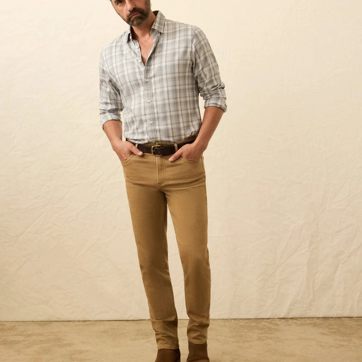 Faherty 5-Pockets Stretch Terry 5-Pocket Pant
