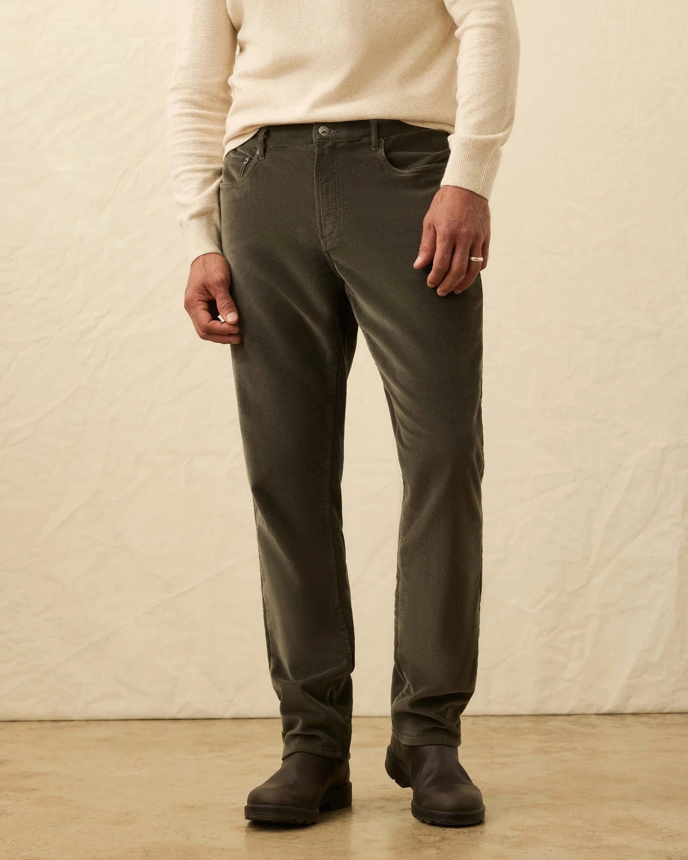 Faherty 5-Pockets Stretch Terry Corduroy 5 Pocket