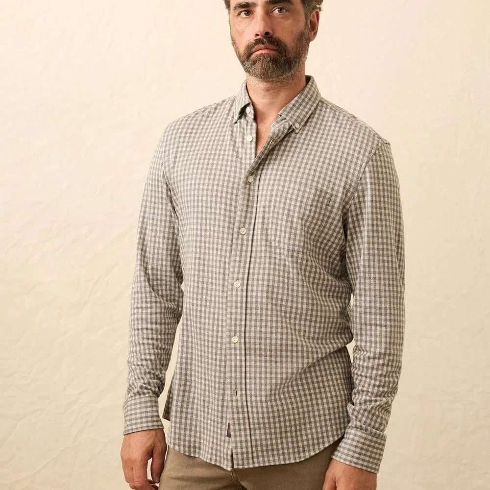 Faherty Flannels & Overshirts FXG / S Coastline Knit Shirt