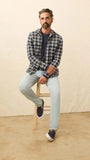 Faherty Flannels & Overshirts GOLDEN LAKE PLAID / S Legend™ Sweater Shirt