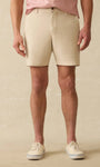 Faherty Shorts Essential Chino Short (8") - Stone
