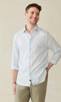 Faherty Sport Shirts Movement Monterey Shirt - Blue Cape Stripe
