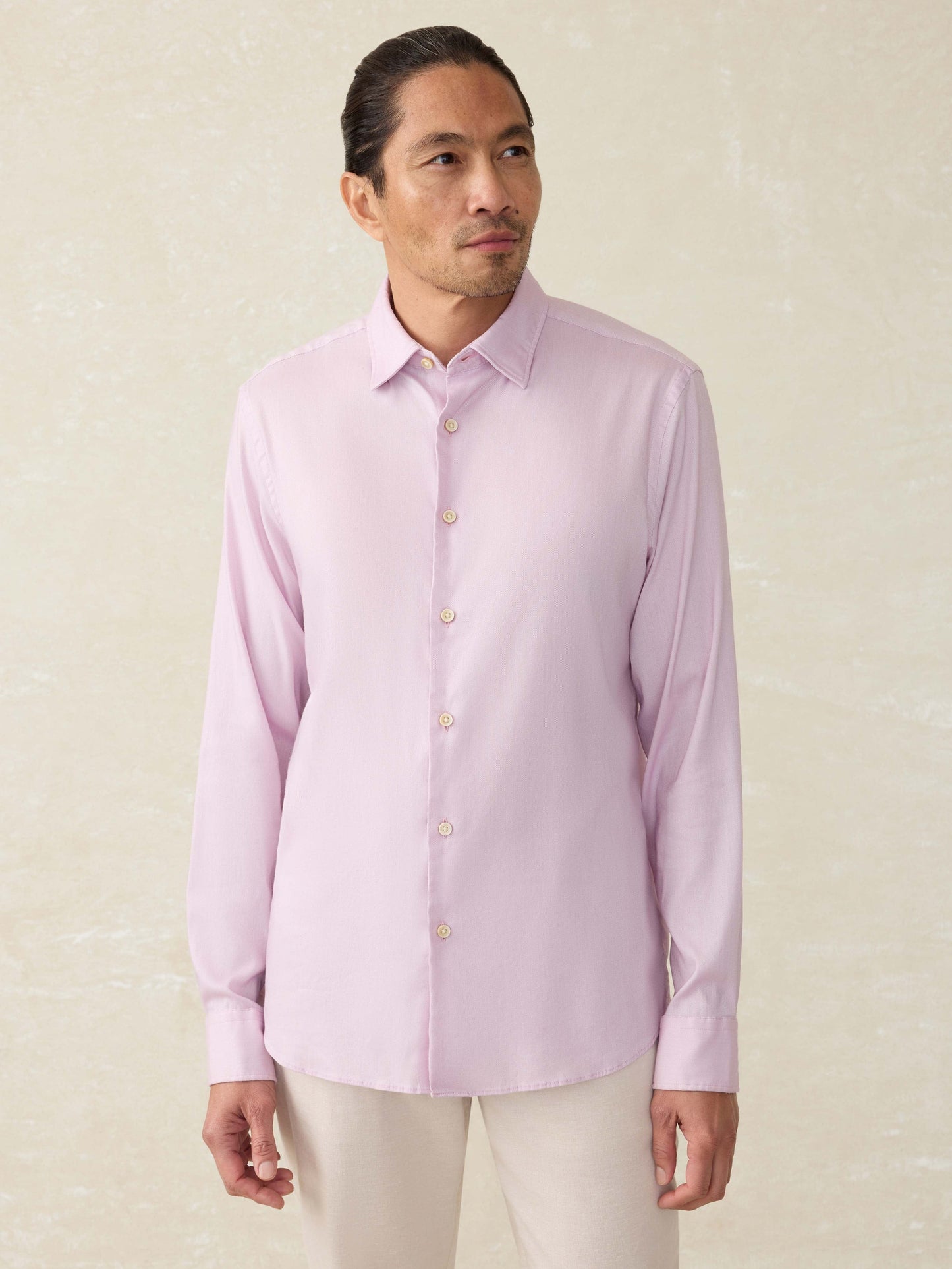 Faherty Sport Shirts Movement Monterey Shirt - Mauve Cliffs