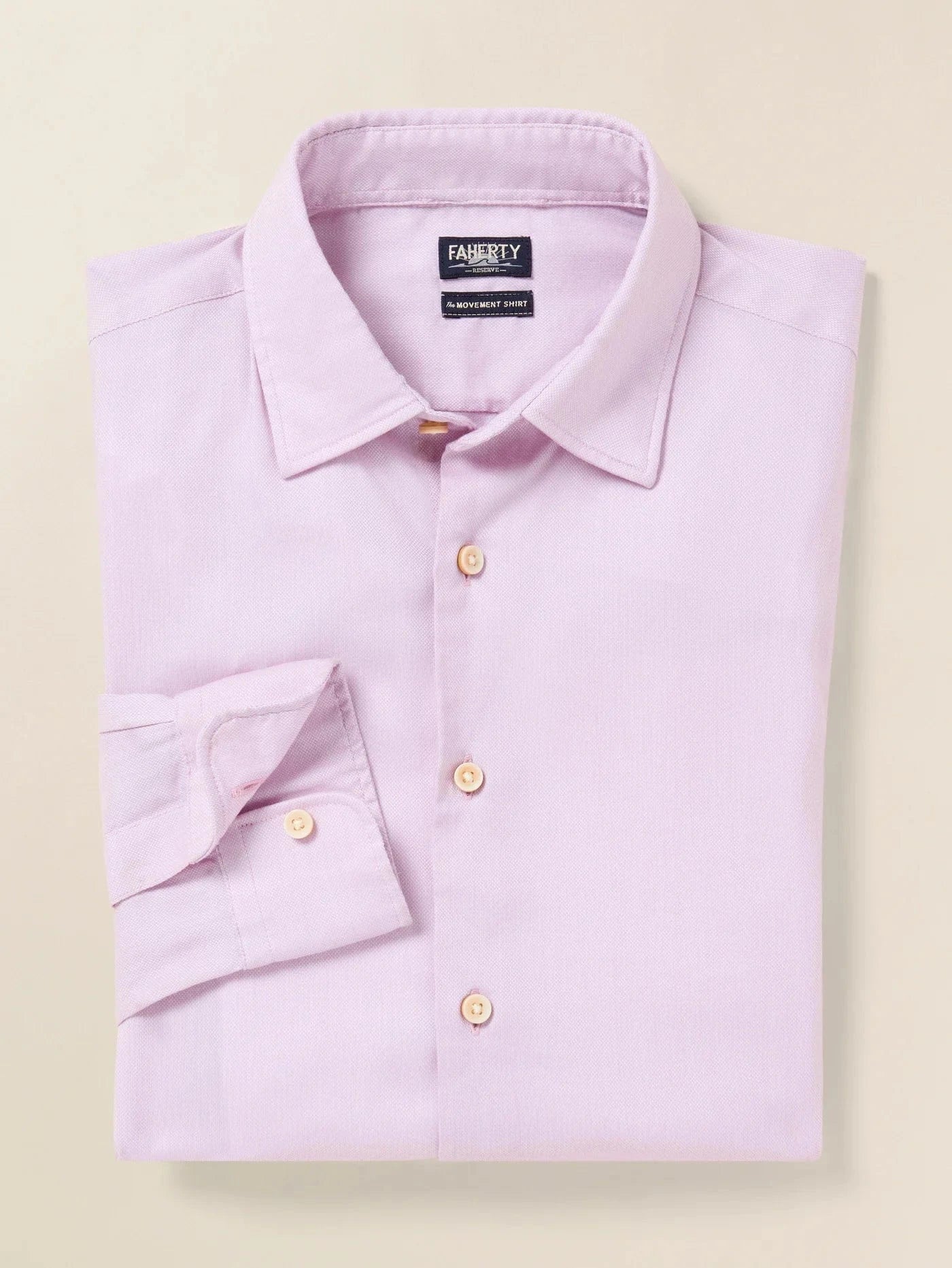 Faherty Sport Shirts Movement Monterey Shirt - Mauve Cliffs