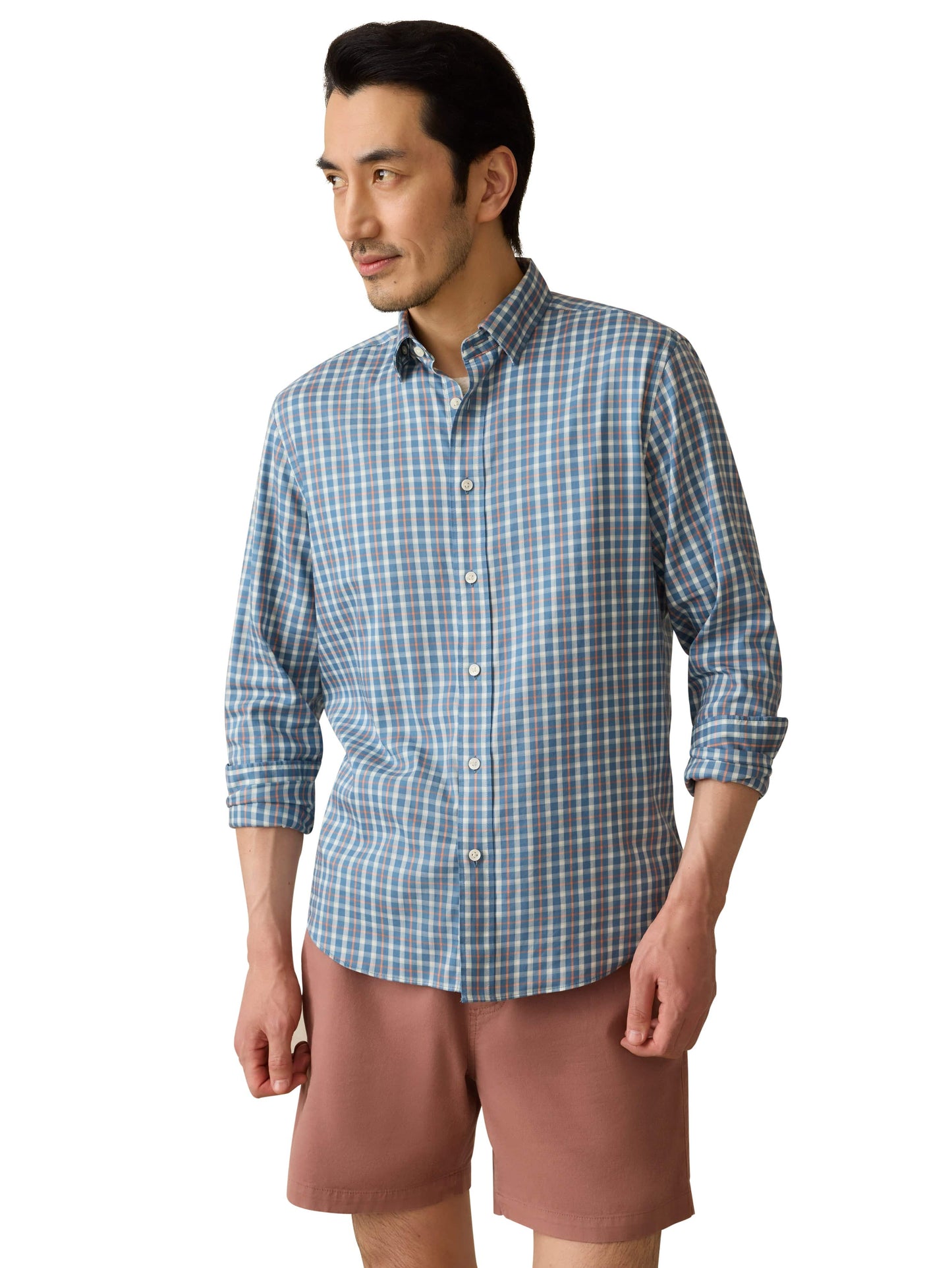 Faherty Sport Shirts Movement Shirt - Bay View Plaid