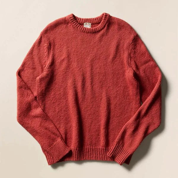Faherty Sweaters ECLIPSE RED / S Heirloom Crewneck Sweater
