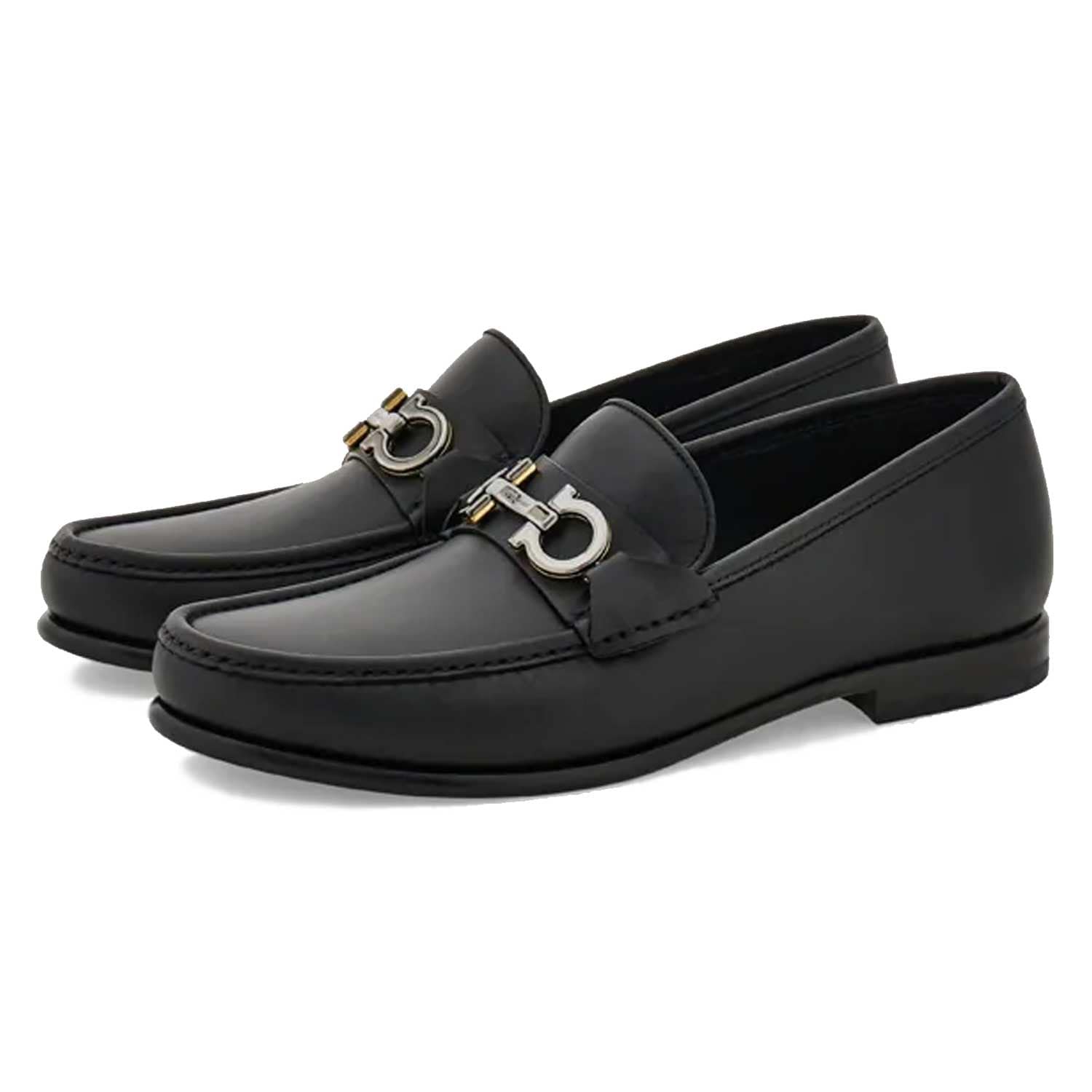 Ferragamo - Avril Gancini Loafer 7.5 E / Black Ferragamo - Avril Gancini Loafer 7.5 E / Black