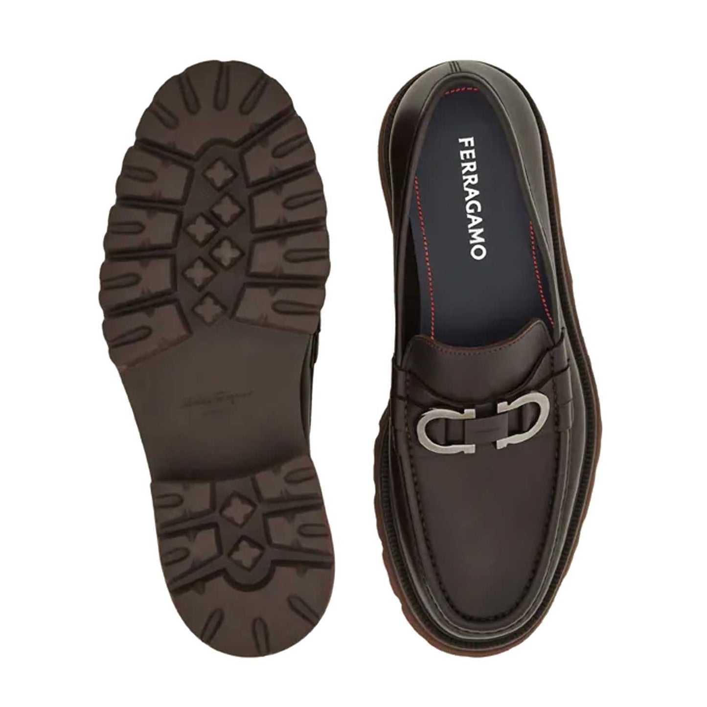 Ferragamo Shoes Cocoon Gancini Loafer