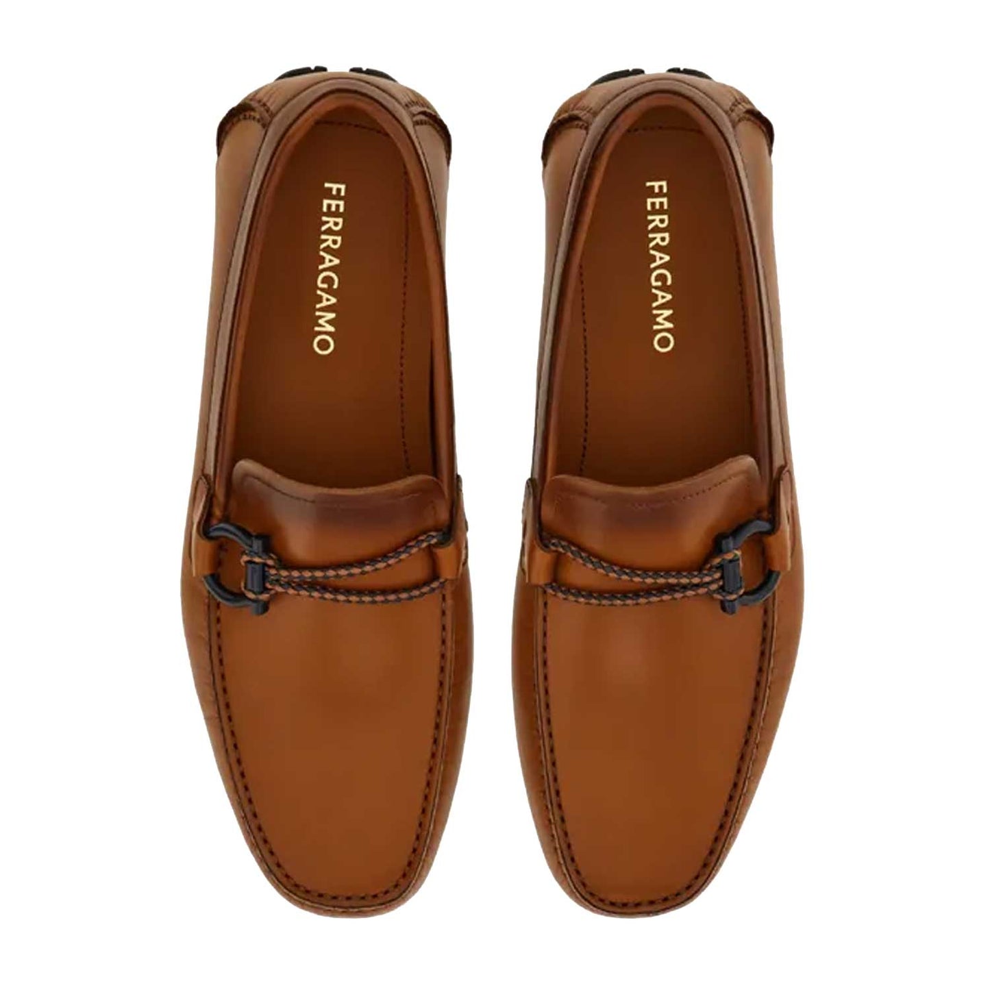 Ferragamo Shoes Front 4 Gancio Driver