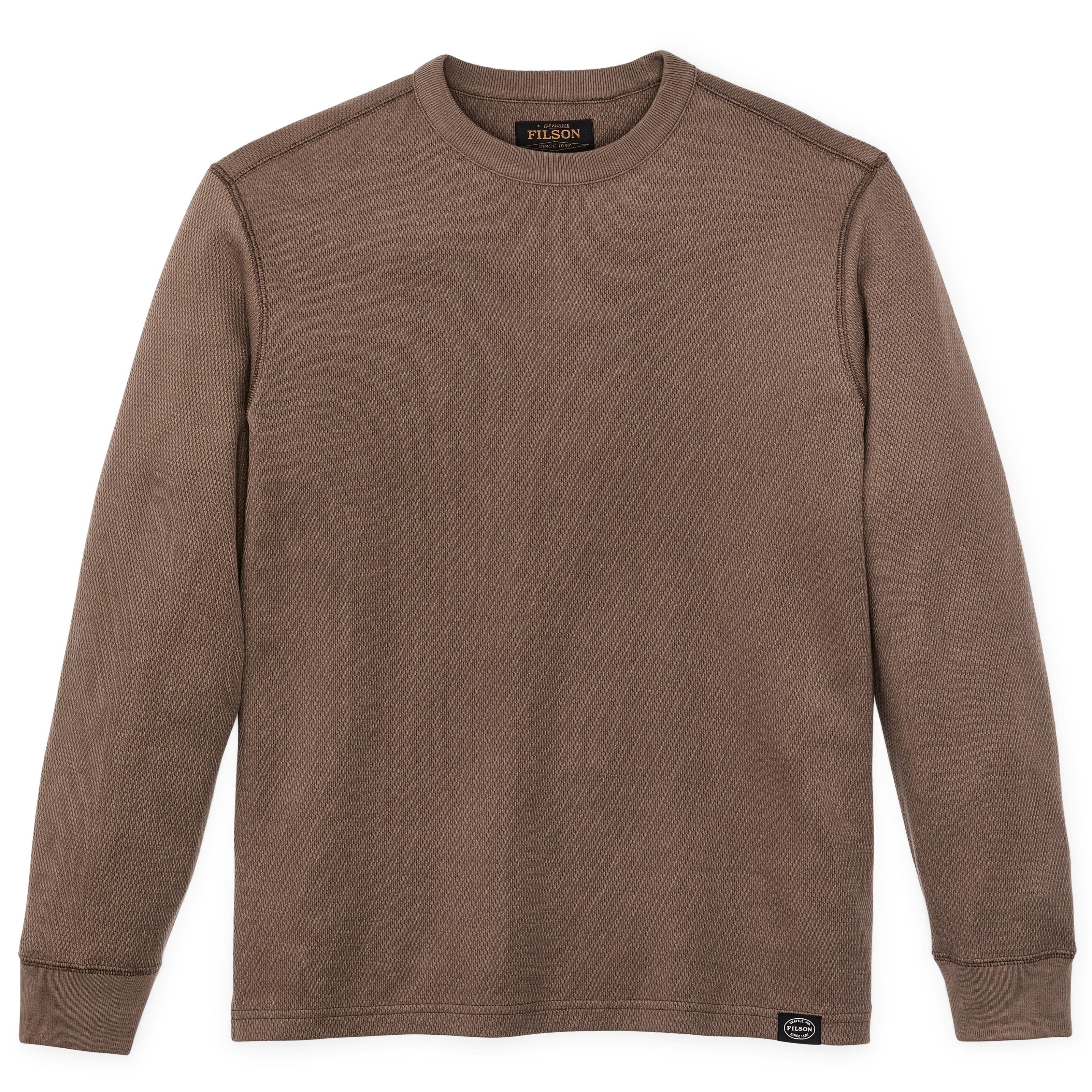 Filson Crew Necks & Hoodies Brown / M Waffle Knit Thermal Crewneck