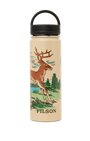 Filson Drinkwear Sandstone/ Deer Leap / One Size 20 oz. Metal Water Bottle