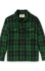 Filson Flannels & Overshirts green / black plaid / M Wool Jac-shirt