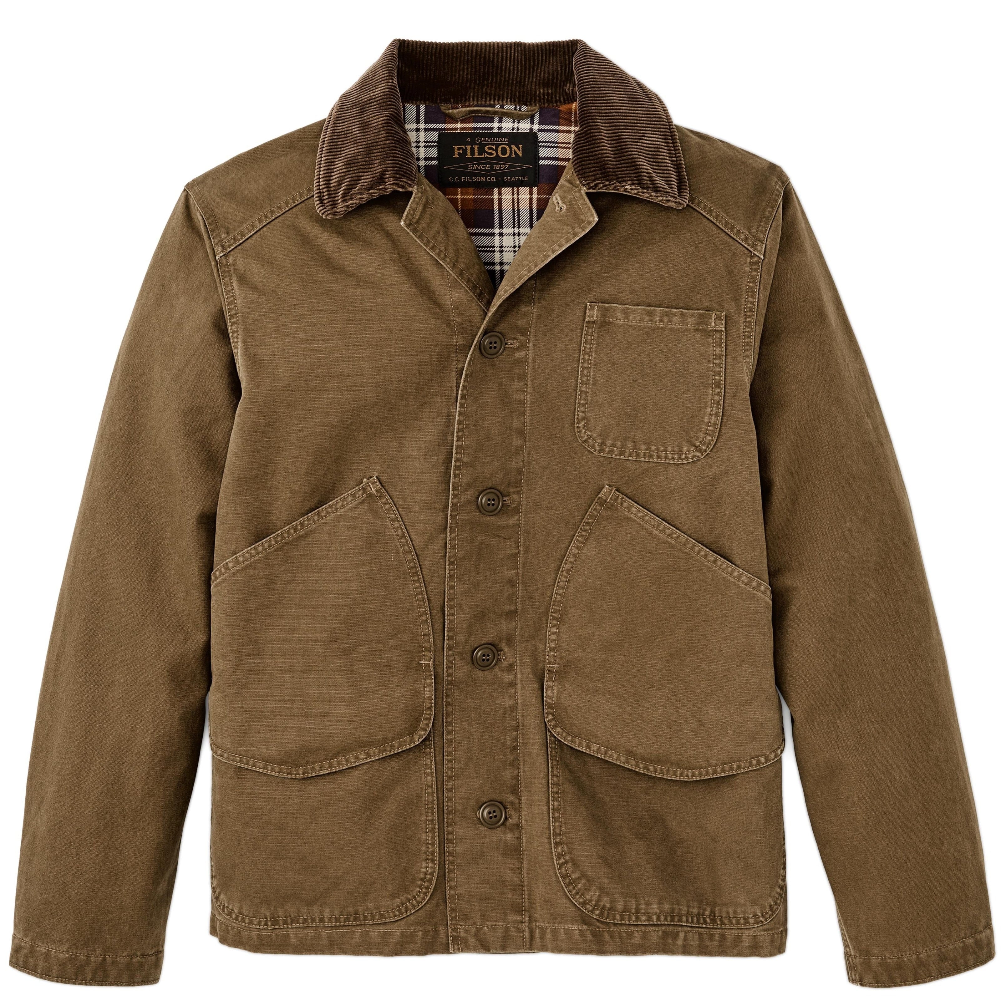 Filson Jackets TUNDRA SHRUB CAMO / M Canvas Outfitter Jacket