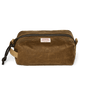 Filson Luggage Dark Tan Tin Cloth Travel Kit