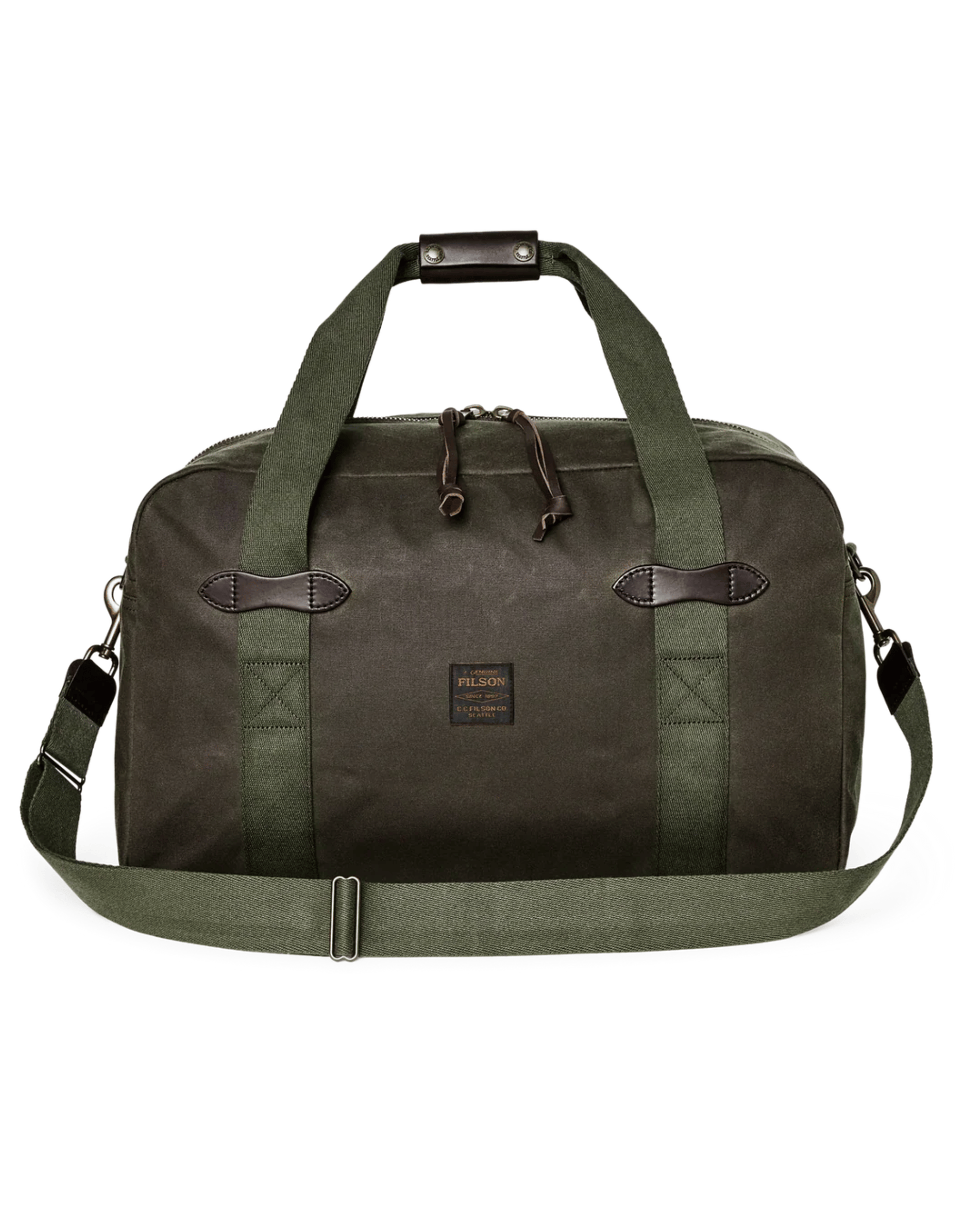 Filson Medium Tin Cloth Duffle Bag in Otter Green – M. Dumas and Sons