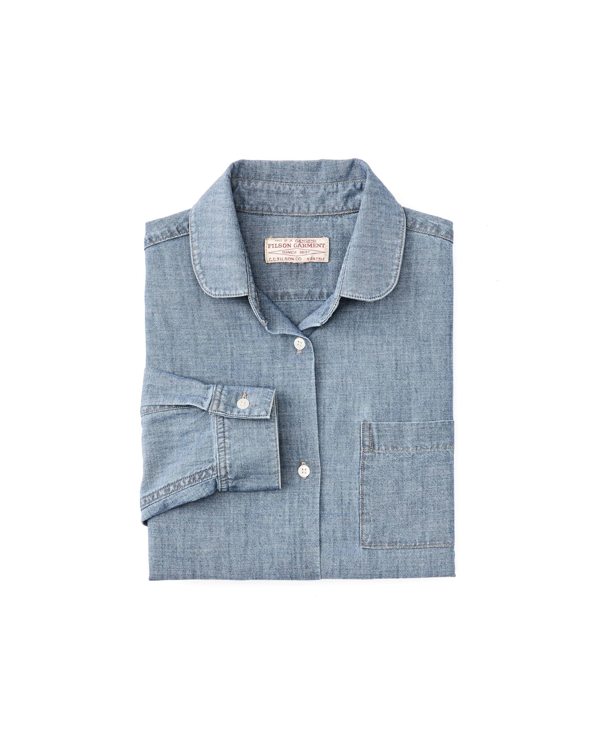 Filson Sport Shirts Women's Chambray Shirt
