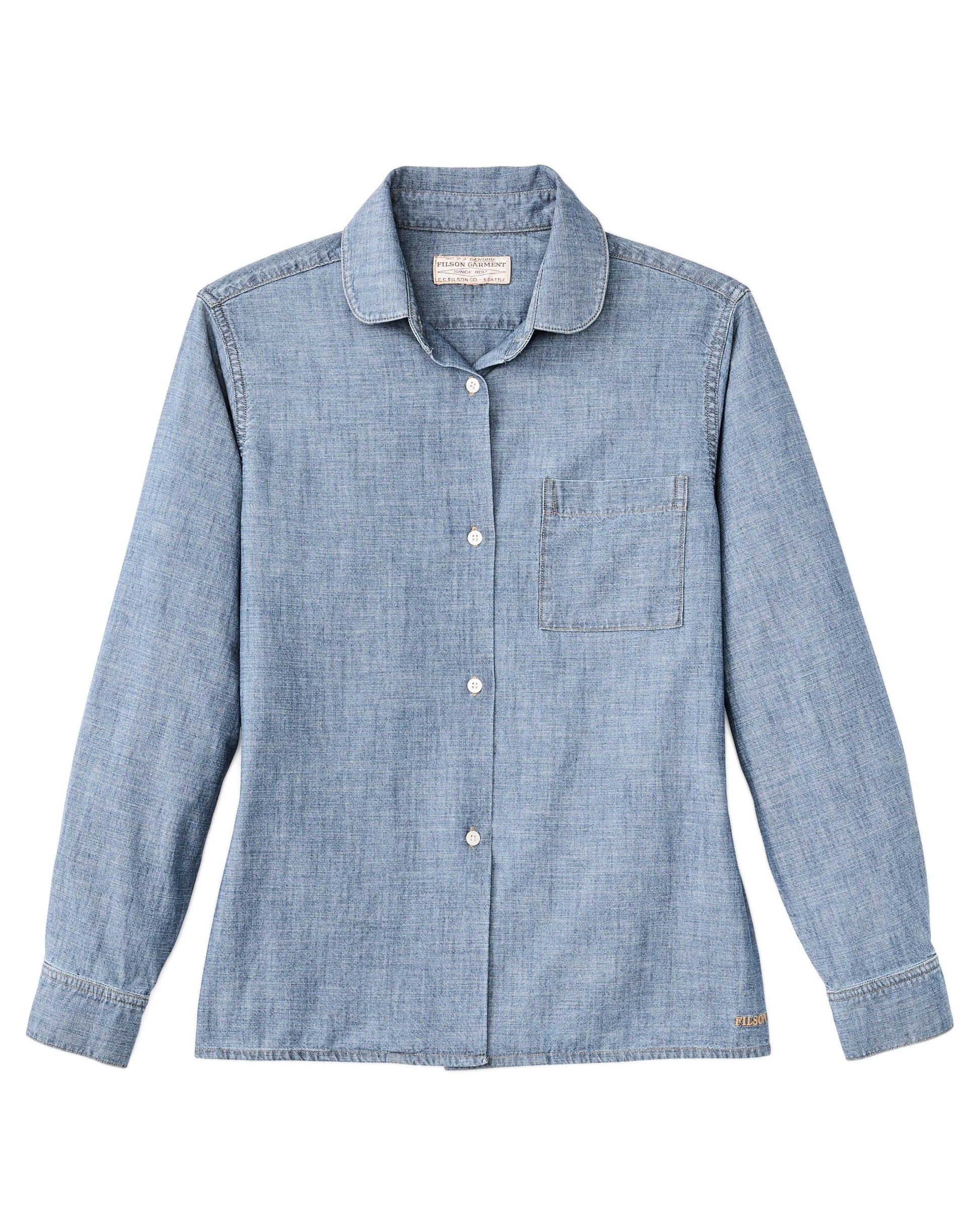 Filson Sport Shirts Women's Chambray Shirt