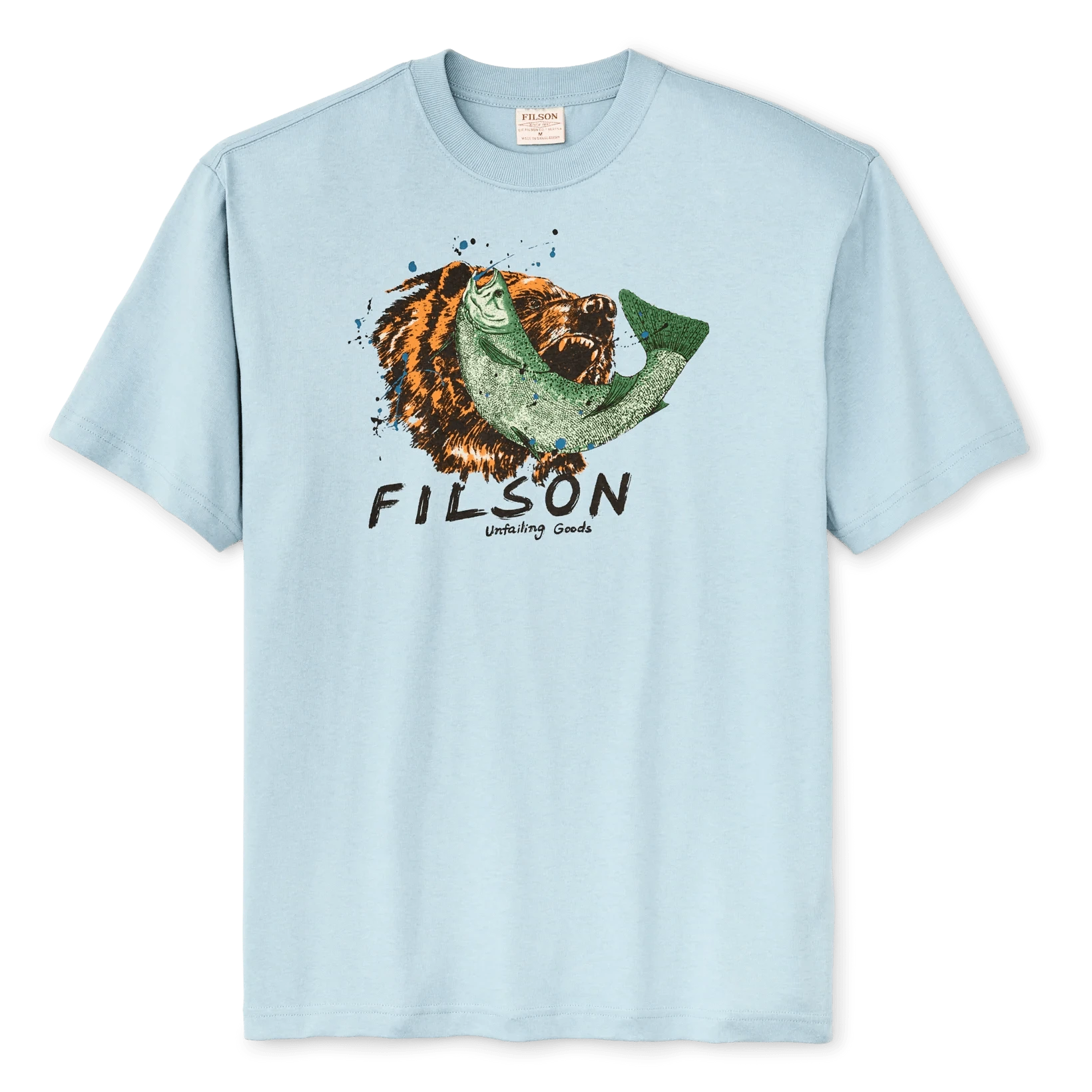 Filson T-Shirts dust blue / dinner Frontier Graphic T-shirt