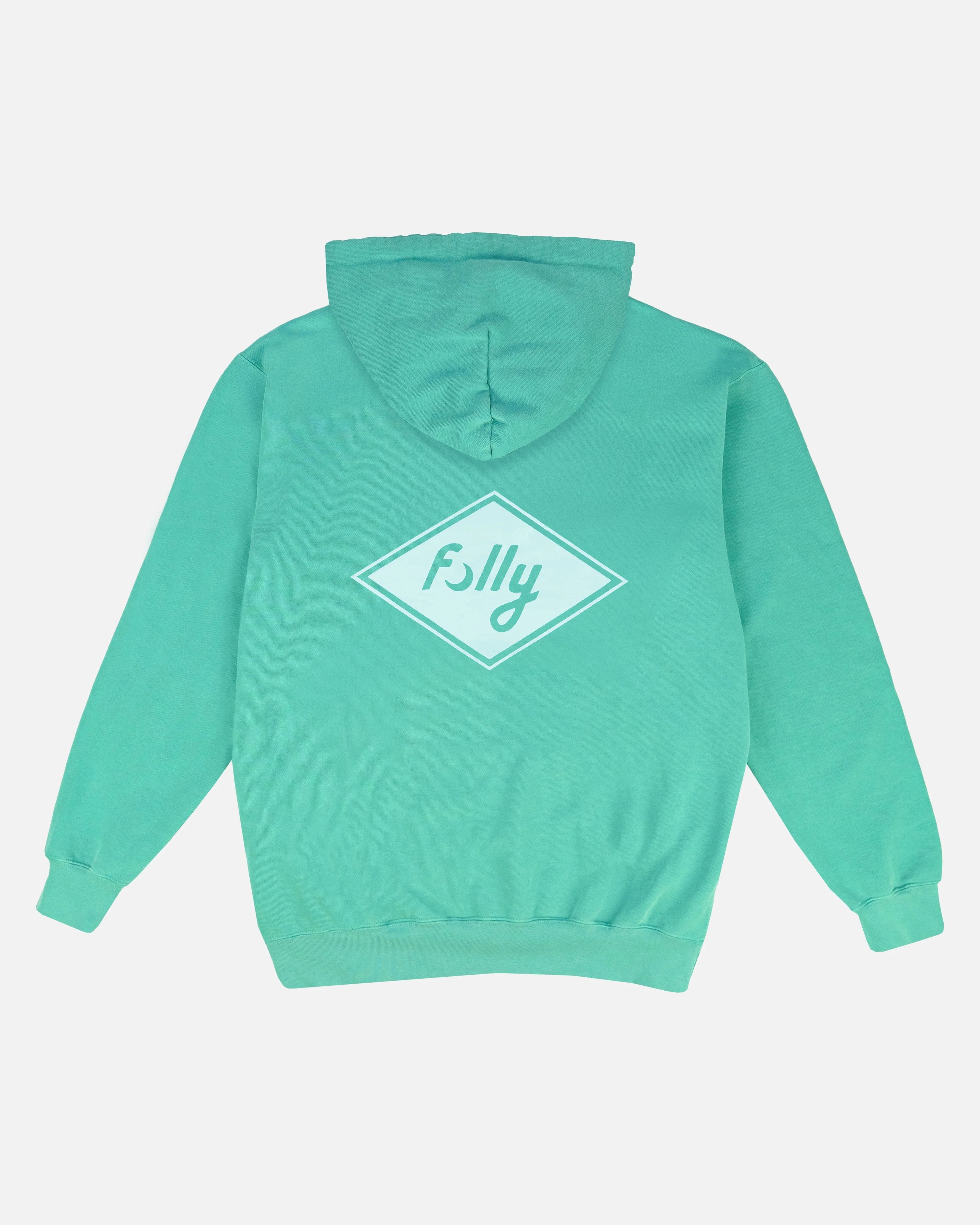 Folly Golf Hoodie M Folly Golf Comfort Colors Hoodie - Green