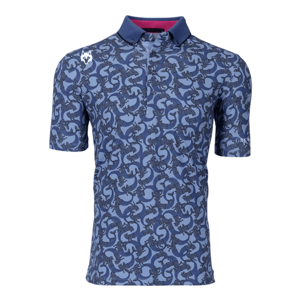 Greyson Clothiers polo Players Club Merwolf Polo - Heron Blue