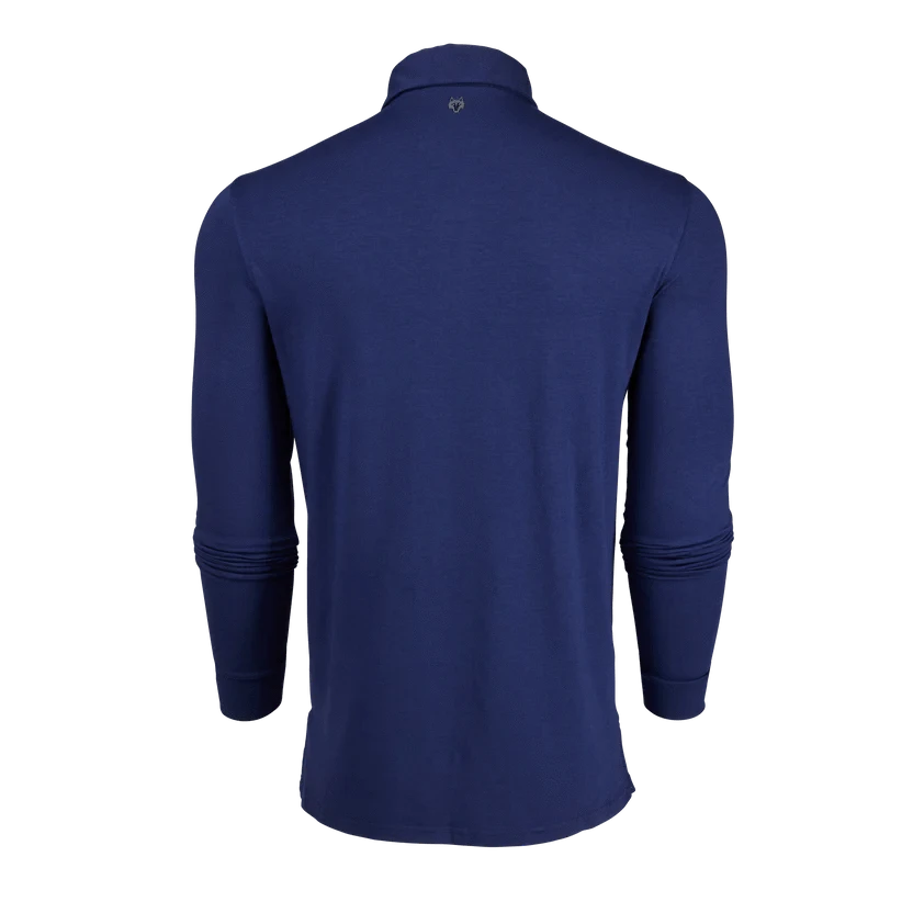 Greyson Clothiers Polos Apache Long Sleeve Polo - Maltese Blue