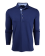 Greyson Clothiers Polos Apache Long Sleeve Polo - Maltese Blue