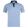 Harlestons Polos The Preston - Chambray & White