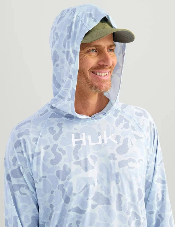 HUK Hoodie Airweight KC Printed Hoodie