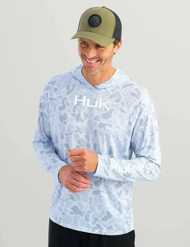 HUK Hoodie Sky Camo / S Airweight KC Printed Hoodie