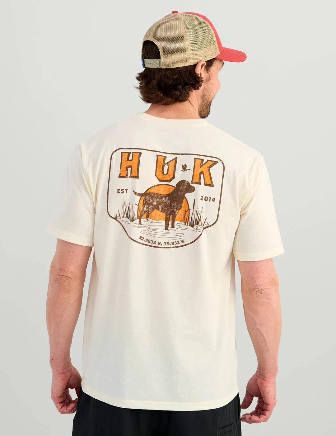 HUK T-Shirts Lab Patch Pocket Tee