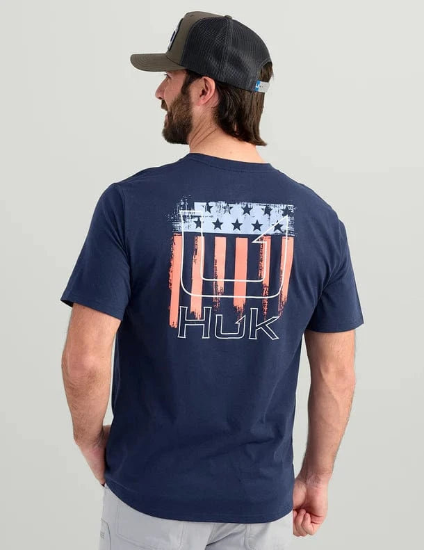 HUK T-Shirts Naval Academy / XXL Salute Tee